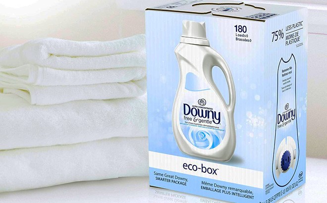 Downy Fabric Softener 180-Load Eco-Box $8