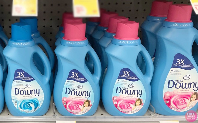 Downy Ultra Plus Laundry Fabric Softener Liquid, April Fresh Scent, 152  Total Loads (Pack Of 2)