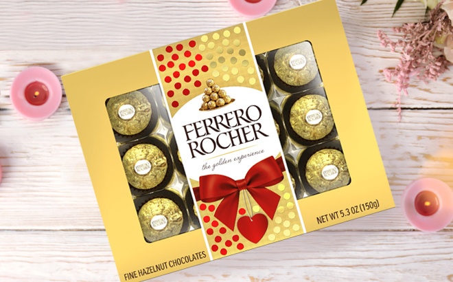 Ferrero Rocher Valentine’s Day Gift Box $3.98