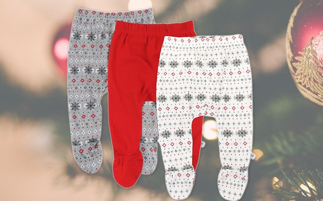 Baby Holiday Pajamas 3-Piece $5.99 + FREE Pickup