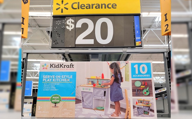 Walmart Clearance: KidKraft Kitchen Playset $20