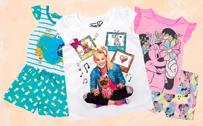 Kids Character Apparel Only $4.99!