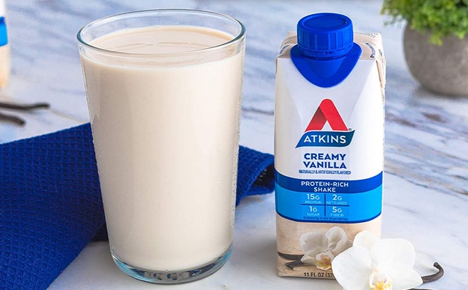 Atkins Protein Rich Shake 12-Pack Just $11