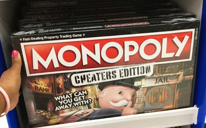 Monopoly Cheaters Edition $17