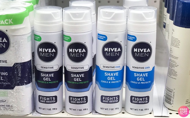 Nivea Men Shave Gels 11¢ Each!
