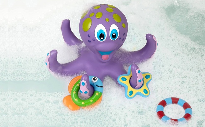 Nuby Floating Octopus Bath Toy $4.89