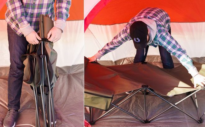 Ozark trail sales collapsible camp cot