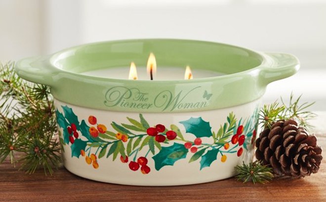 The Pioneer Woman 3-Wick Candle $6.43