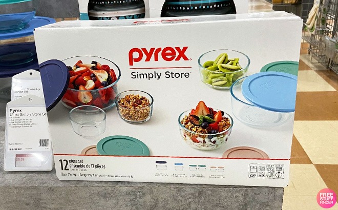Pyrex 12-Piece Storage Set $23.99