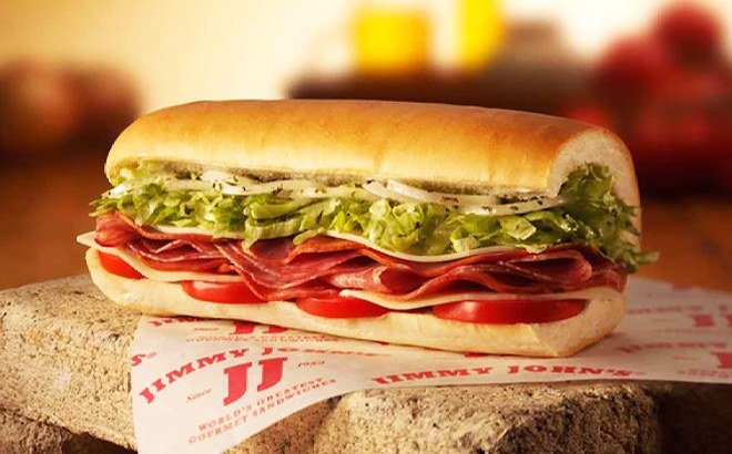 Jimmy Johns Sandwiches Buy One Get One 50% Off!