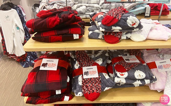 Women’s 3-Piece Pajama Sets $15.99 + FREE Pickup!