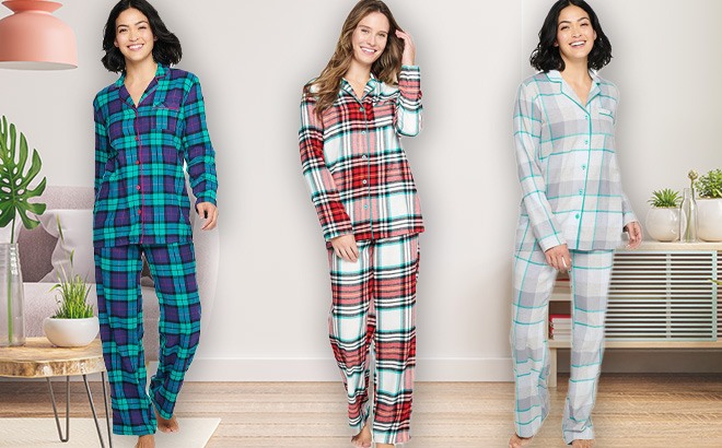 Flannel Pajama Sets $15.99 (Reg $40)