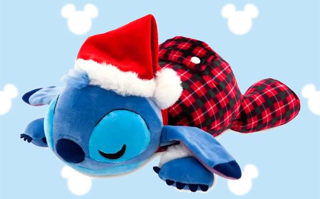 Stitch Holiday Cuddleez Plush $12.98 Shipped