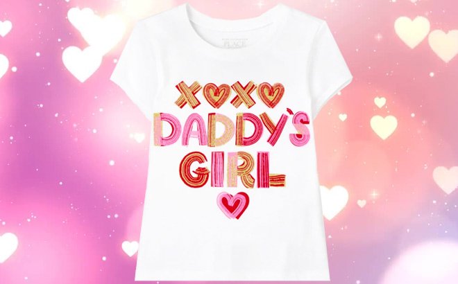 Valentine's Day Kids Tees $4.99 Shipped