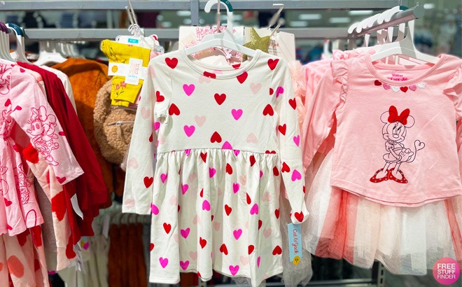 V-Day Kids Clothes at Target (Dress $8)