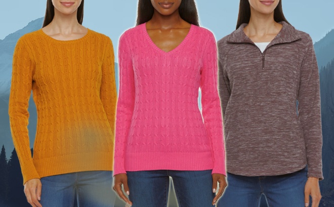 Women's Sweaters $11