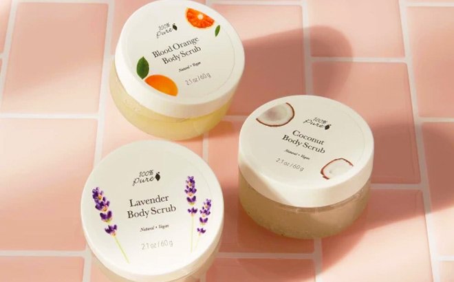 Mini Body Scrub 3 for $9.60