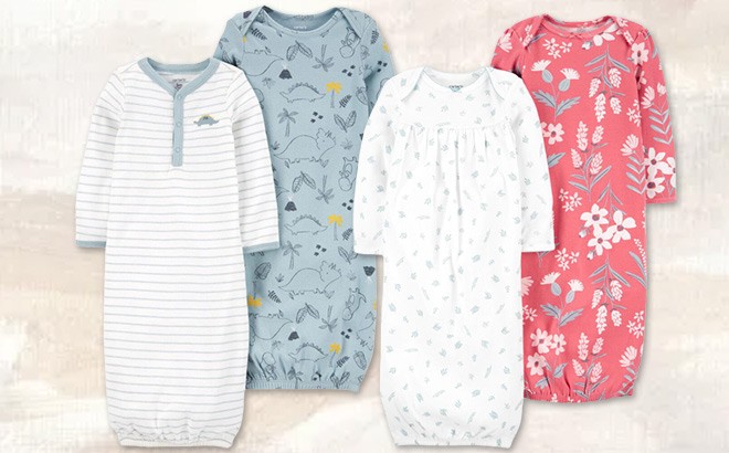 Carter's Sleeper Gowns 2-Pack for $13