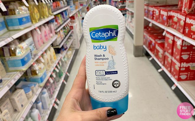 Cetaphil Baby Wash & Shampoo $3.74