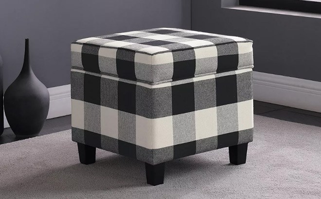 Square Storage Ottoman $58 + $10 Kohl's Cash