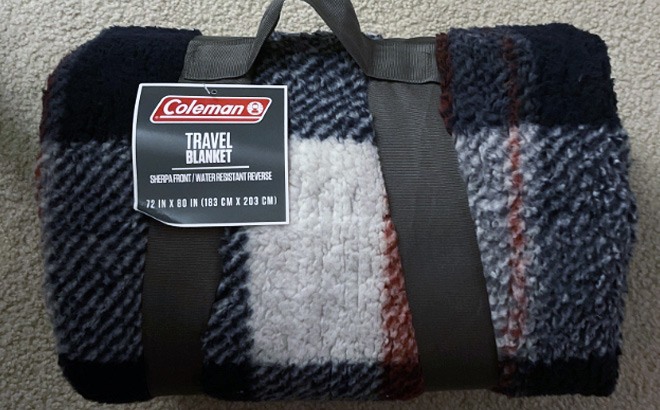 Coleman Sherpa Travel Blanket $25