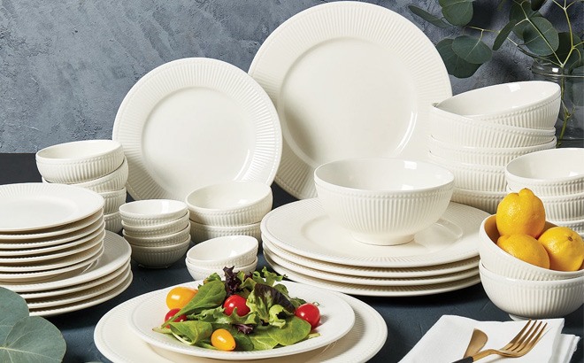 Dinnerware 42-Piece Sets $42.99 Shipped