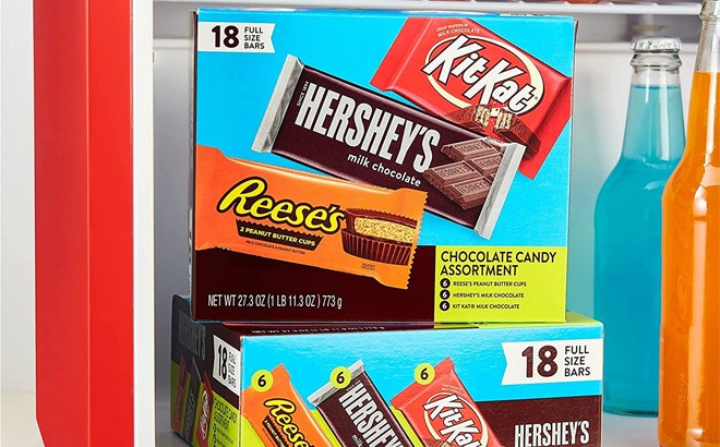 Hershey’s Chocolate Bars 18-Pack for $14