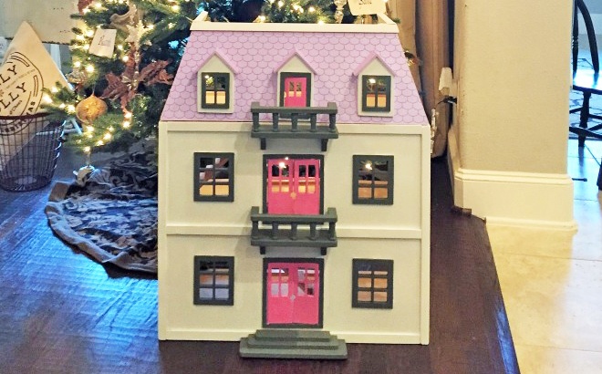 Melissa & Doug Wooden Dollhouse $72 Shipped