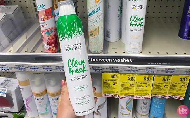 Not Your Mother's Dry Shampoo $1.77 Each at CVS