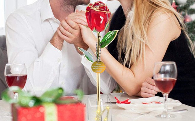 Valentines Rose 24K Gold $24.99 (Reg $70)