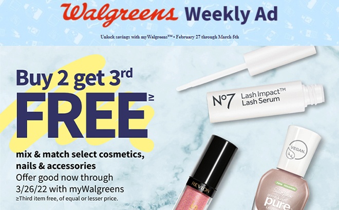 Walgreens Ad Preview (Week 2/27 – 3/5)