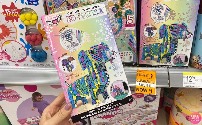 Walgreens Toy Clearance: 3D Puzzle $1