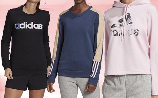 Adidas Women’s Sweatshirt $19.99 (Reg $50)
