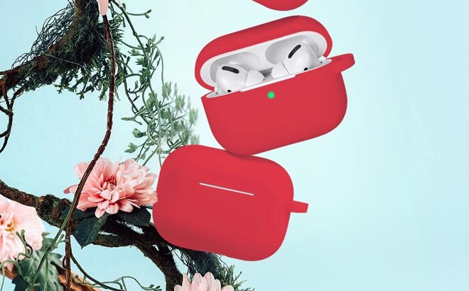 AirPods Pro Case Cover with Keychain $5.94 (Reg $10)