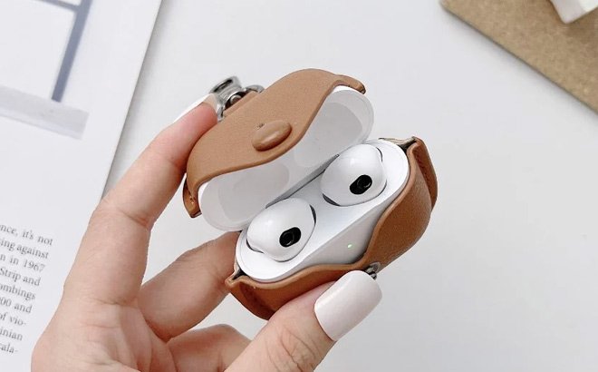Leather AirPod Case $12.99 Shipped