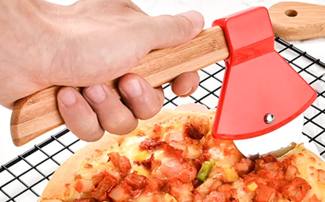 Ax-Shaped Pizza Cutter $7 (Reg $24)