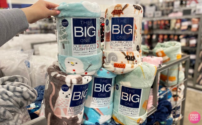 Oversized Plush Throw $12.74