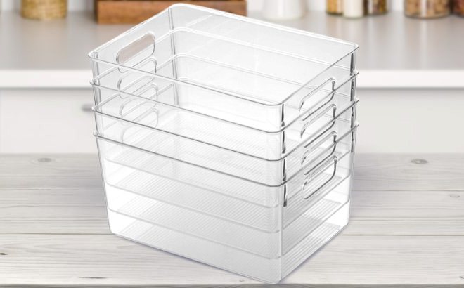 Storage Bins 8-Piece $25 Shipped!