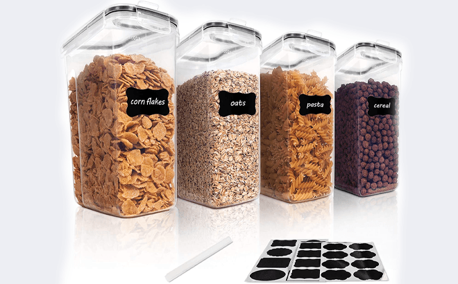 Cereal Storage Container 4-Piece Set $20.99