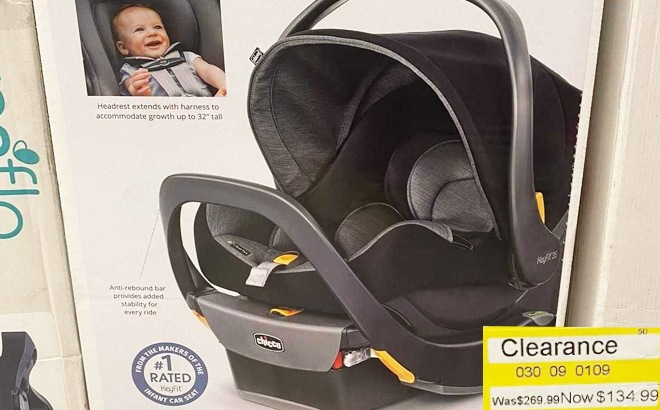 Target Clearance Find: Chicco Car Seat $134.99 (Reg $270)