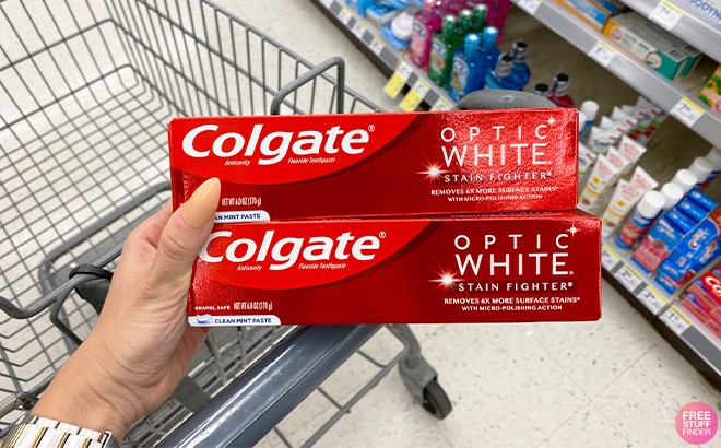 2 FREE Colgate Toothpaste + $1 Moneymaker