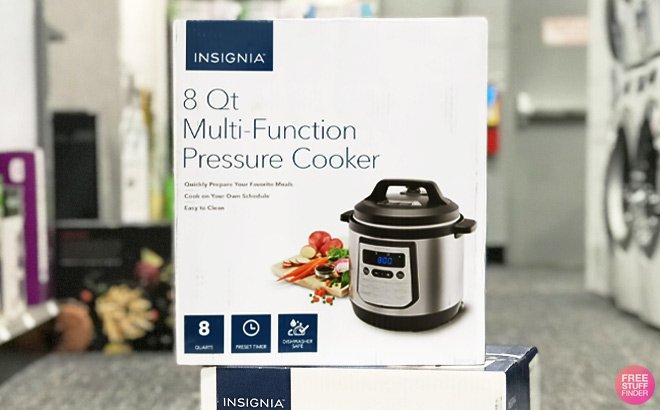 Insignia 8-Quart Pressure Cooker $39 Shipped (Reg $120)