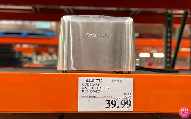 Cuisinart 4-Slice Toaster $39.99 (Reg $50)