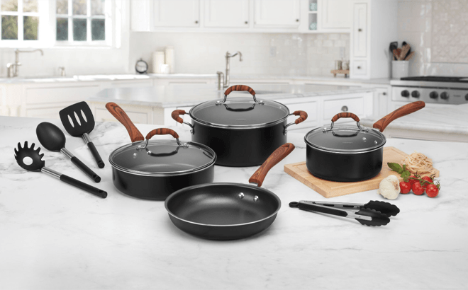 Cuisinart 11-Piece Cookware Set $59 Shipped