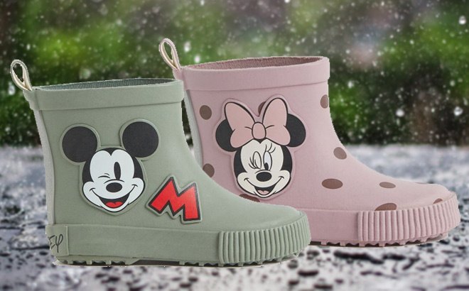 Disney Mickey & Minnie Boots $24.99 Shipped