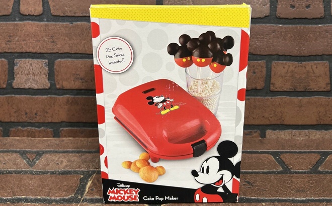 Disney Mickey Mouse Cake Pop Maker, Red