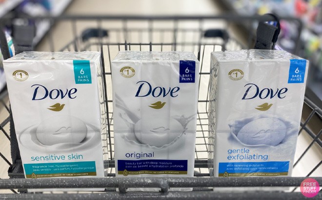 Dove Soap 6-Pack Just $2.75 Each!