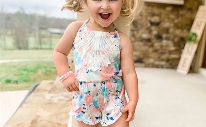 Girls Rompers $16.99 Shipped