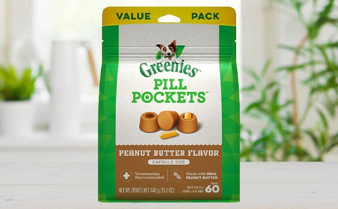 Greenies Pill Pockets Dog Treats $8 (Reg $20)
