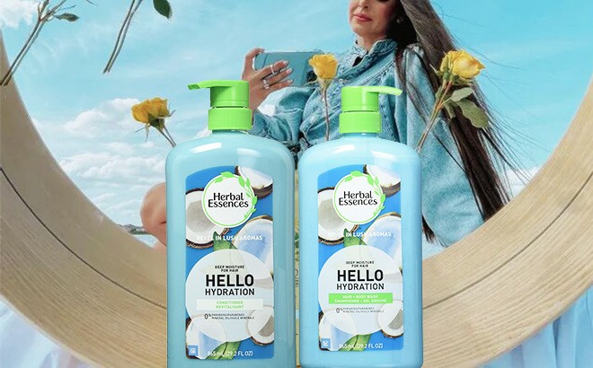 Herbal Essences 29-Ounce Conditioner & Shampoo $4.91